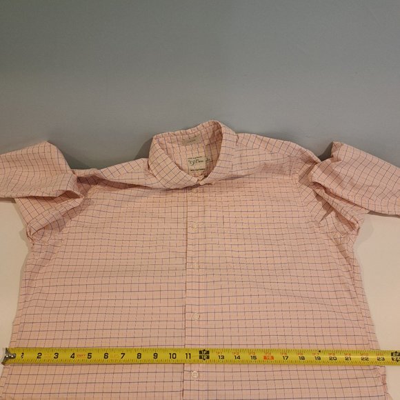 J. Crew Classic 100's 2-Ply Yarns Men's Large Button Down Shirt Style BJ705 SP23 - Picture 12 of 15